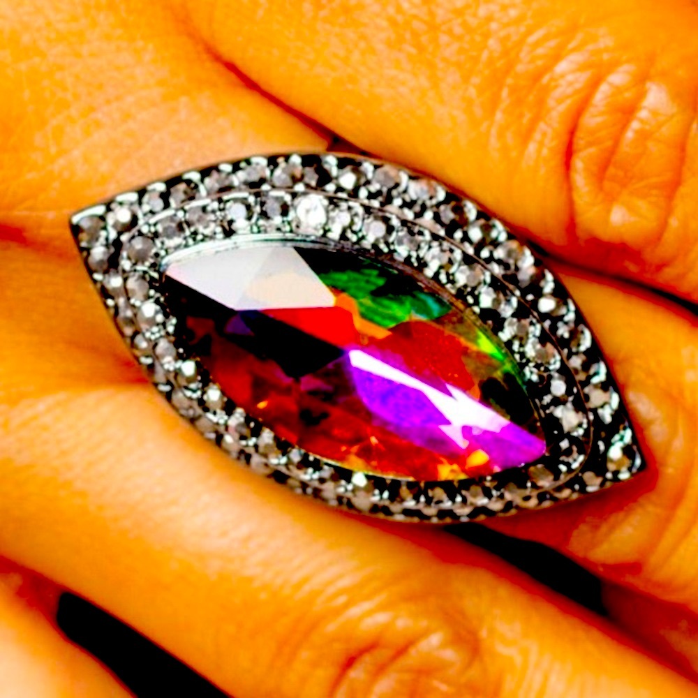 💎😲💎 “JAW-DROPPING DAZZLE” MULTI RING ~ PAPARAZZI❗️ STUNNING❗️💎😲💎 - Picture 2 of 4